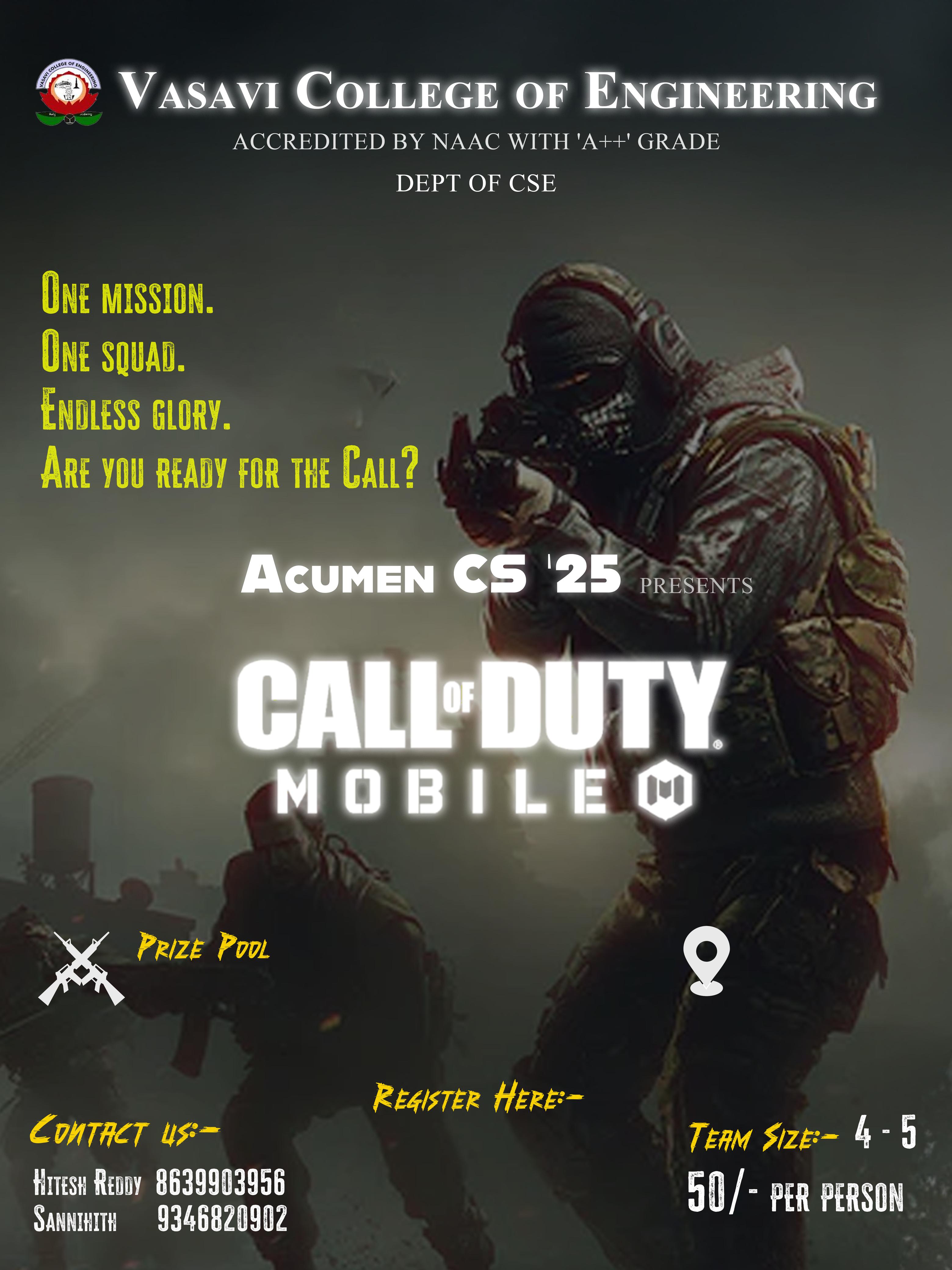 Call of Duty Tournament